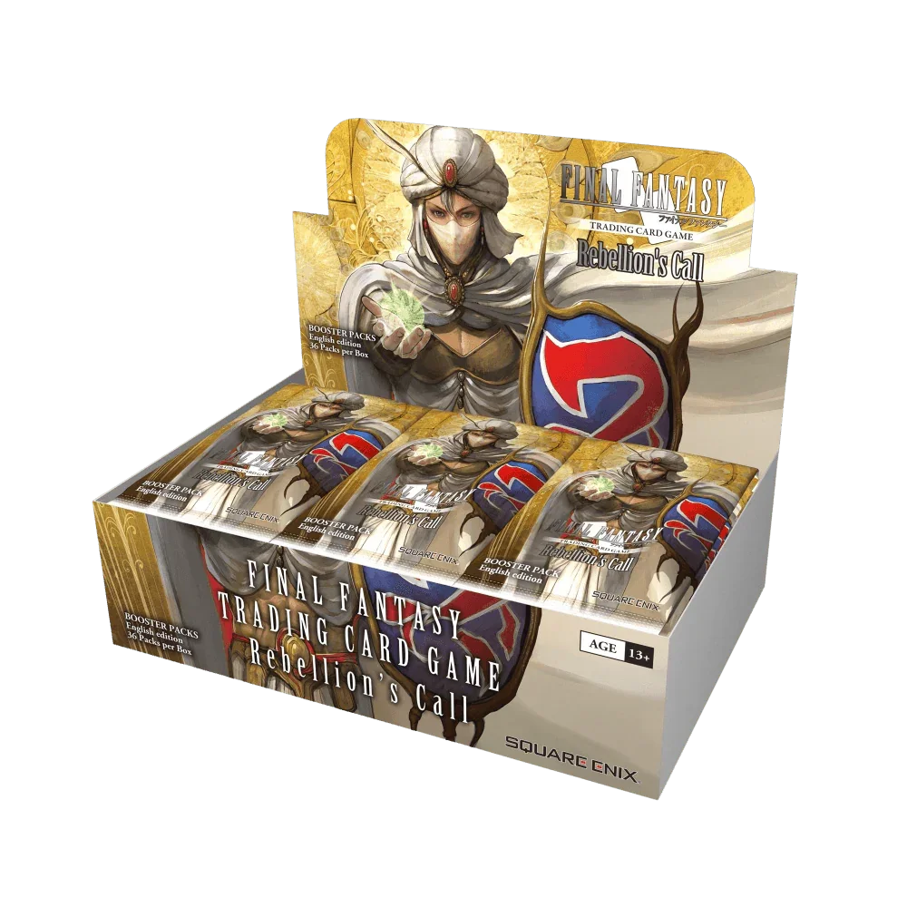 Final Fantasy TCG - Opus XVII (17) - Rebellion's Call - Booster Box The Card Vault Final Fantasy TCG - Opus XVII (17) - Rebellion's Call - Booster Box The Card Vault