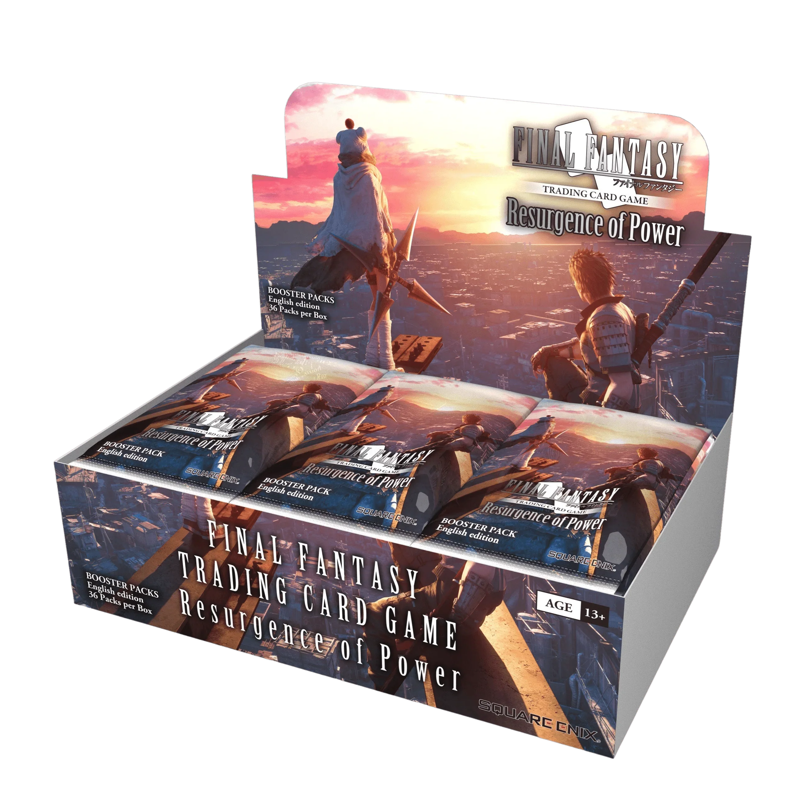 Final Fantasy TCG Opus 18 - Resurgence of Power Booster Box (36 Packs) The Card Vault Final Fantasy TCG Opus 18 - Resurgence of Power Booster Box (36 Packs) The Card Vault