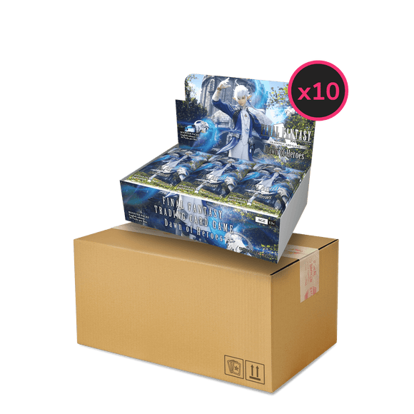Final Fantasy TCG: Opus 20 - Dawn Of Heroes Display Case (6x Booster Boxes) - The Card Vault