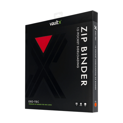 Classeur à fermeture éclair Exo-Tec® 12 pochettes Vault X - Rouge