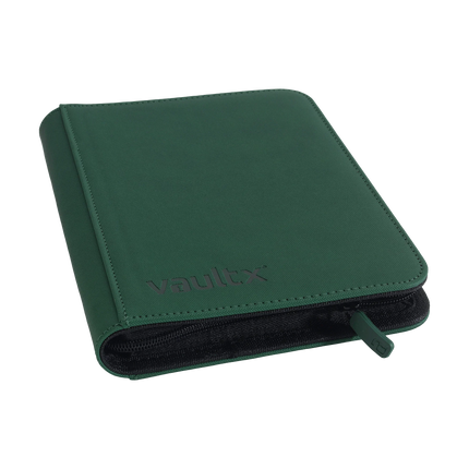 Vault X - 4-Pocket Exo-Tec® Zip Binder - Green