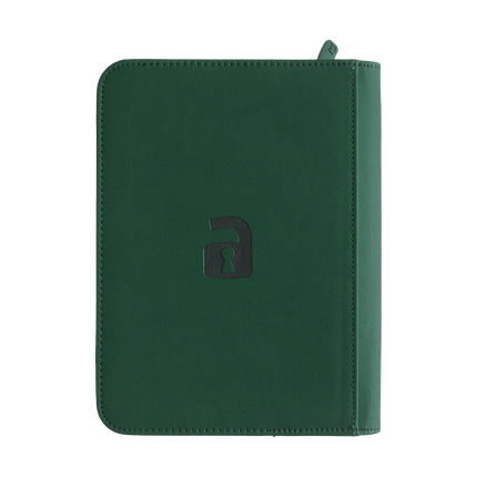 Vault X - 4-Pocket Exo-Tec® Zip Binder - Green