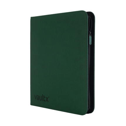 Vault X - 12-Pocket Exo-Tec® Zip Binder - Green