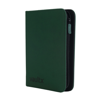 Vault X - 4-Pocket Exo-Tec® Zip Binder - Green