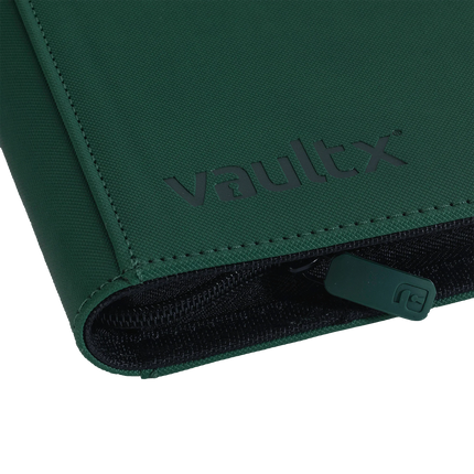 Vault X - 4-Pocket Exo-Tec® Zip Binder - Green