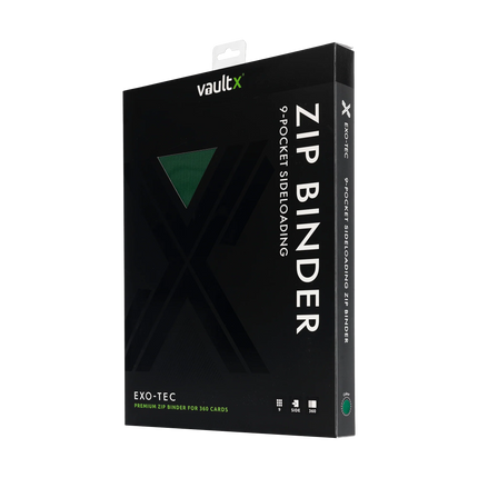 Classeur à fermeture éclair Vault X 9 pochettes Exo-Tec® - Vert