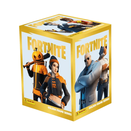 Fortnite Gold Frame Series Sticker Collection - Booster Box (36 Packets) - The Card Vault