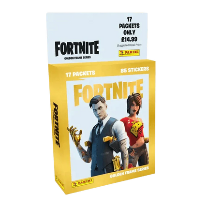 Fortnite Gold Frame Series Sticker Collection - Mega Multiset - The Card Vault
