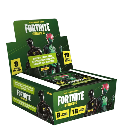 Fortnite Series 2 Trading Cards - Booster Box (18 Packs) - The Card Vault