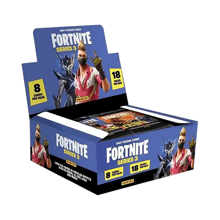 Fortnite Series 3 Trading Cards - Booster Box (18 Packs) - The Card Vault