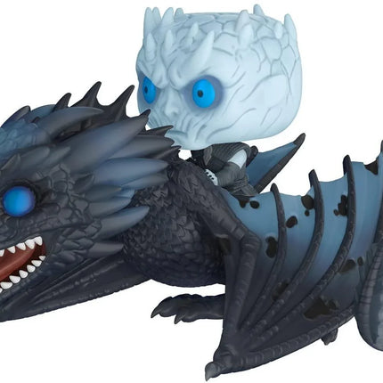 Funko 28671 Pop Rides: Game of Thrones - Night King on Dragon Collectible Figure, Multicolor - The Card Vault