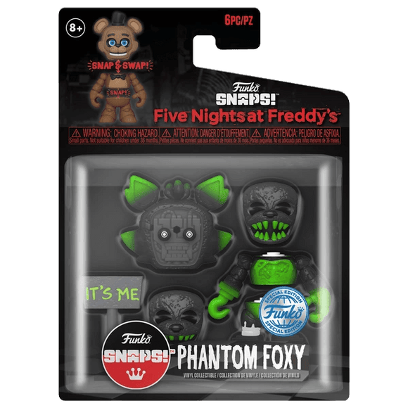 Funko - Five Nights at Freddy's - Snaps Phantom Foxy Figure - The Card Vault