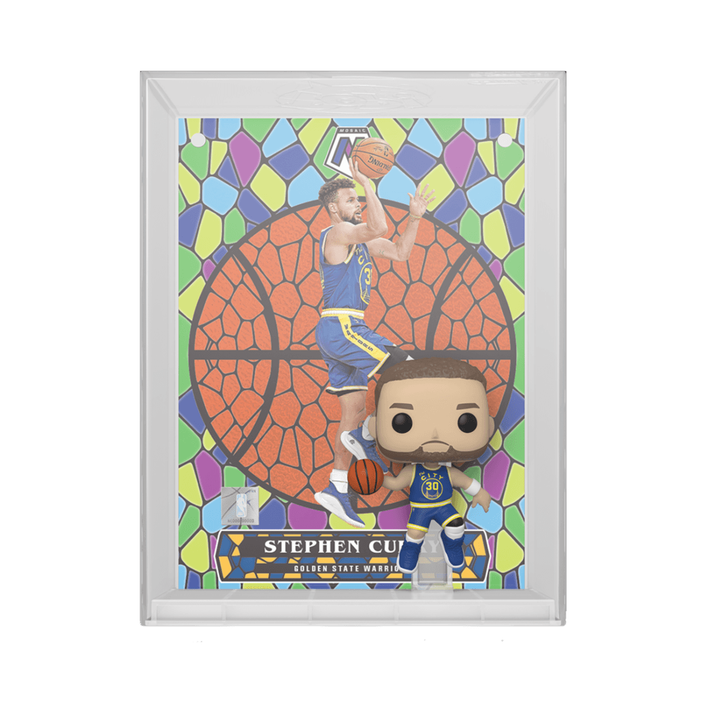 Funko Pop! Vinyl - Basketball (NBA) - Mosaic: Stephen Curry - #15 - The Card Vault