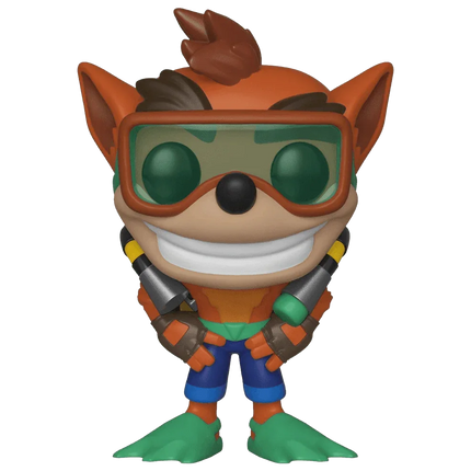 Funko Pop! Vinyl - Crash Bandicoot - Crash Bandicoot w/ Scuba Gear - #421 - The Card Vault