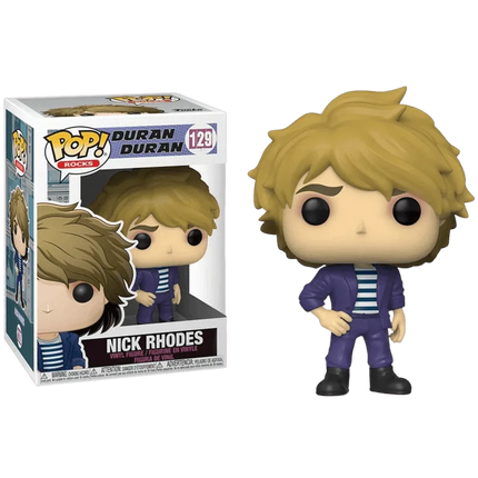 Funko Pop! Vinyl - Duran Duran - Nick Rhodes - #129 - The Card Vault