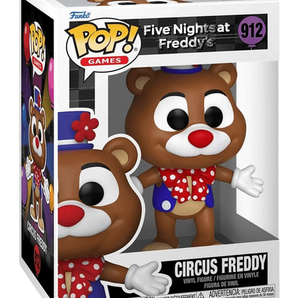 Funko Pop! Vinyl - Five Nights at Freddy's - Circus Freddy - #912 - The Card Vault