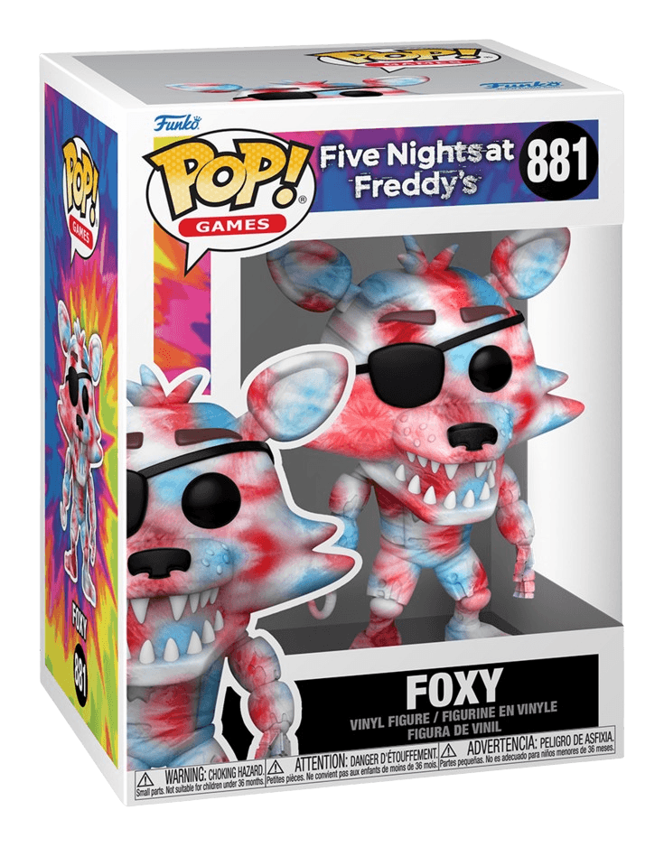 Funko Pop! Vinyl - Five Nights at Freddy's - Tie-Dye Foxy- #881 - The Card Vault