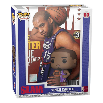 Funko Pop! Vinyl - NBA Cover: SLAM - Vince Carter - #03 - The Card Vault