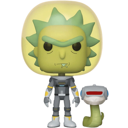 Funko Pop! Vinyl - Rick & Morty - Space Suit Rick w/ Snake - #689 - The Card Vault