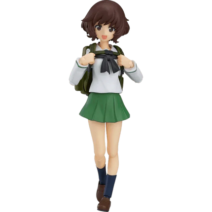 Girls und Panzer - Yukari Akiyama (School Uniform ver.) Figma Figure 344 - The Card Vault