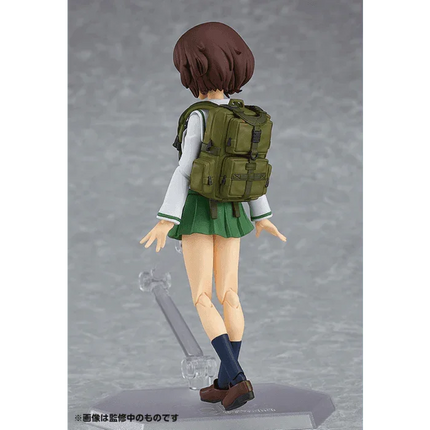 Girls und Panzer - Yukari Akiyama (School Uniform ver.) Figma Figure 344 - The Card Vault