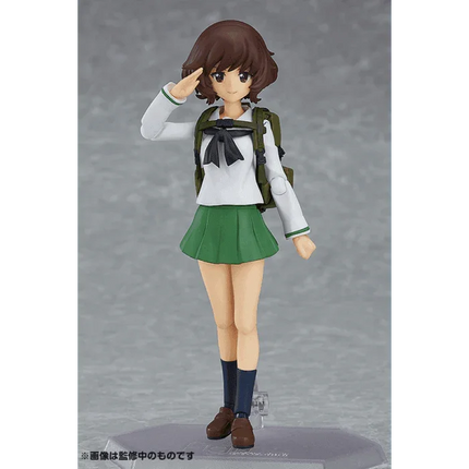 Girls und Panzer - Yukari Akiyama (School Uniform ver.) Figma Figure 344 - The Card Vault