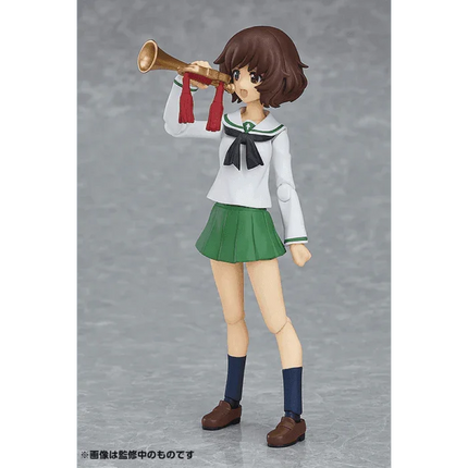 Girls und Panzer - Yukari Akiyama (School Uniform ver.) Figma Figure 344 - The Card Vault