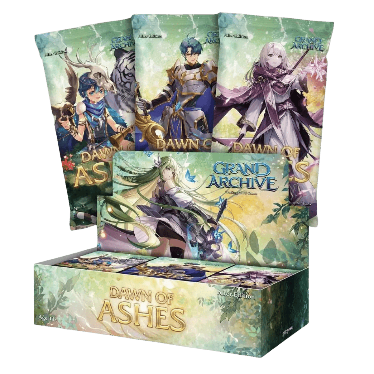 Grand Archive TCG: Dawn of Ashes (Alter Edition) Booster Box (24 Packs) - The Card Vault