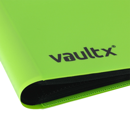 Vault X - 9-Pocket Strap Binder - Green