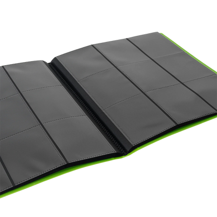 Vault X - 9-Pocket Strap Binder - Green