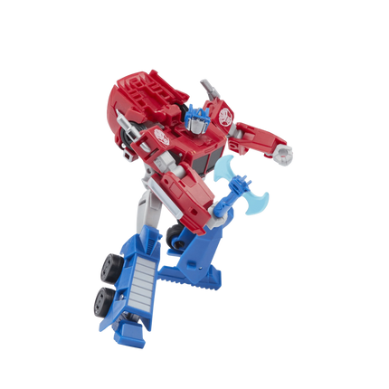 Hasbro - Transformers EarthSpark - Deluxe Optimus Prime Action Figure - The Card Vault