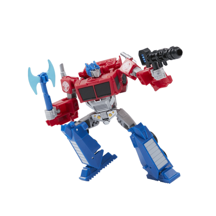 Hasbro - Transformers EarthSpark - Deluxe Optimus Prime Action Figure - The Card Vault