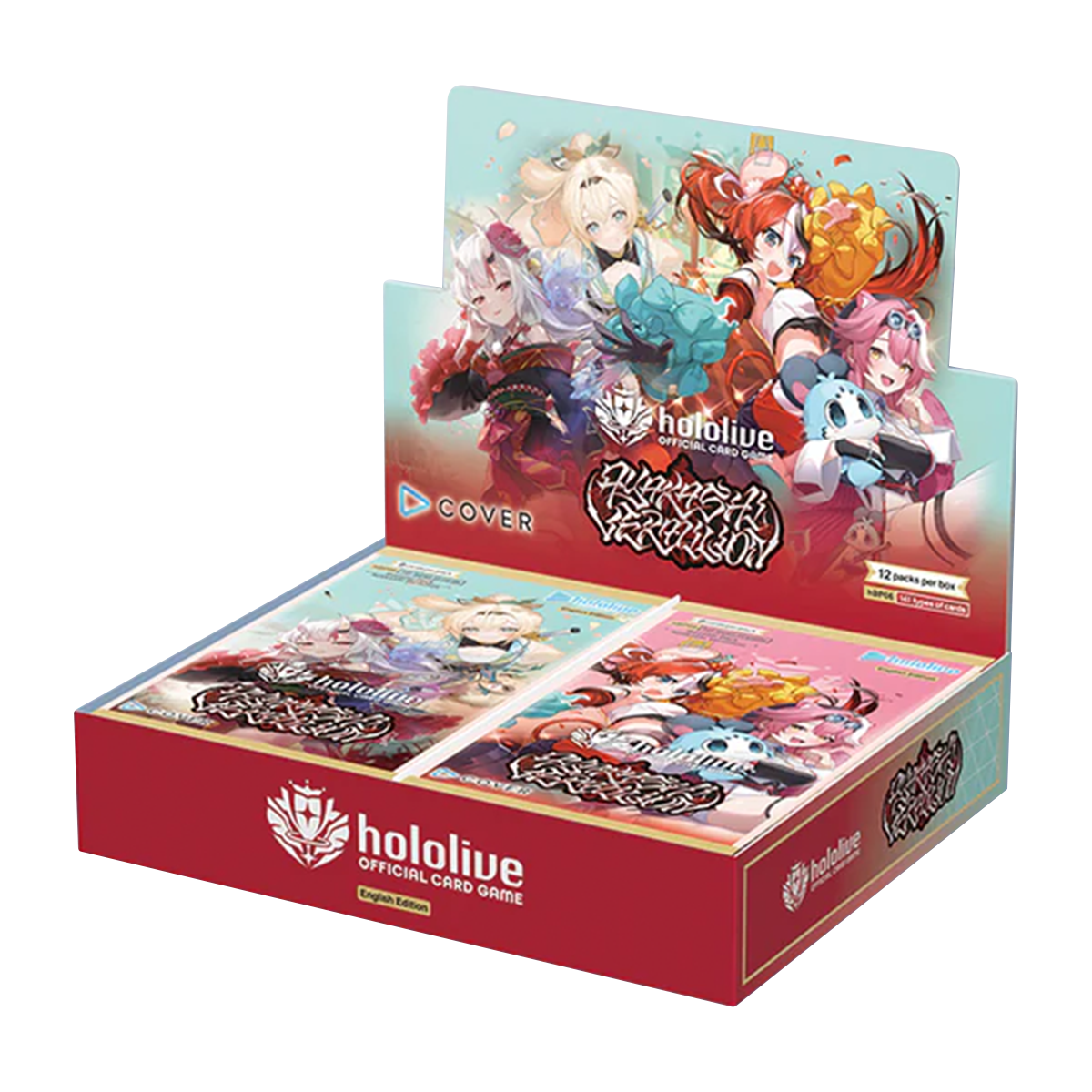 how many holos per booster box hololive Official Card Game