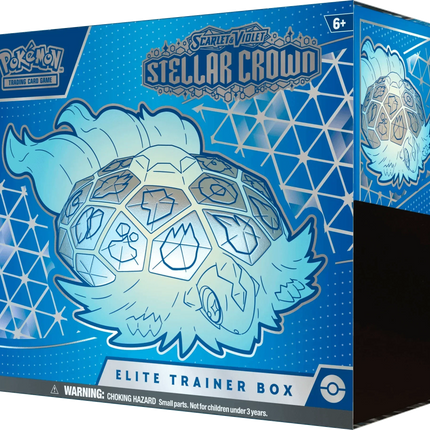 Pokemon TCG - Scarlet & Violet - Stellar Crown - Display Case (10x Elite Trainer Boxes)