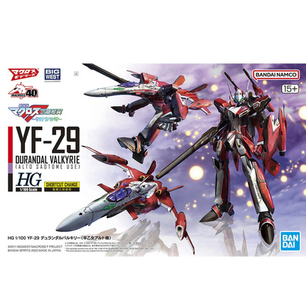 Bandai - Model Kit - HG 1/100 - Macross - YF-29 Durandal Valkyrie (Alto Saotome Use)