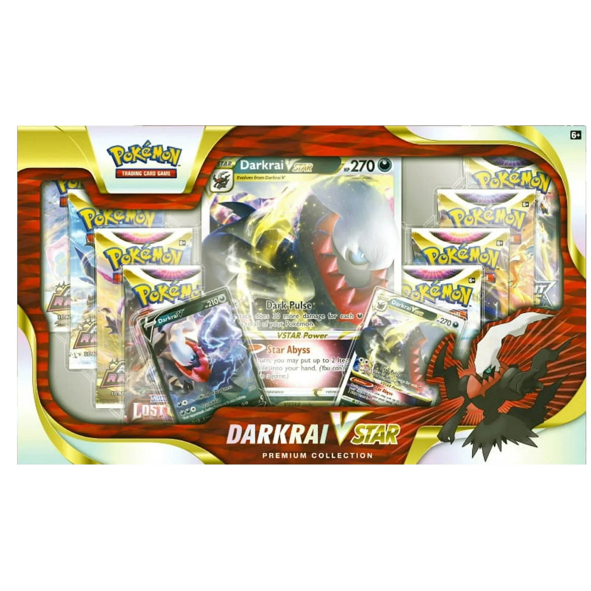 Pokemon TCG - Sword & Shield - Darkrai V Star Premium Collection Box The Card Vault Pokemon TCG - Sword & Shield - Darkrai V Star Premium Collection Box The Card Vault