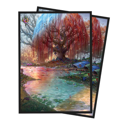 Ultra Pro - MTG: Bloomburrow - 100ct Deck Protector Season Lands: Three Tree City (Summer) Sleeves