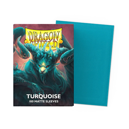 Dragon Shield - Matte Sleeves - Standard Size - 100pk - Turquoise