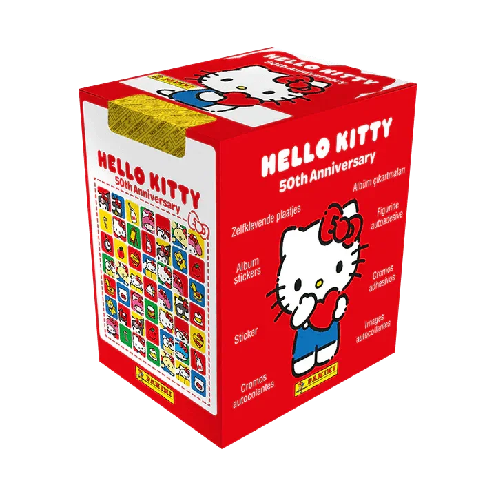 Panini - Hello Kitty 50th Anniversary Sticker Collection - Booster Box The Card Vault Panini - Hello Kitty 50th Anniversary Sticker Collection - Booster Box The Card Vault