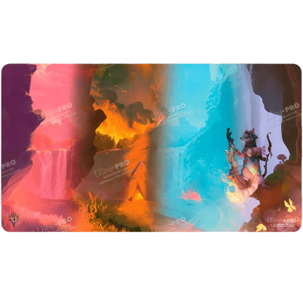 Ultra Pro - MTG: Bloomburrow - Season Lands: Mountain (Four Seasons) Playmat