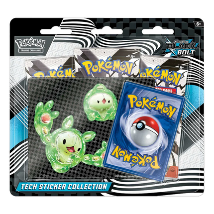 Pokemon TCG - Scarlet & Violet - Black Bolt - Tech Sticker Collection - Reuniclus