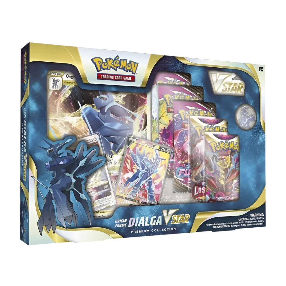 Pokemon TCG - Sword & Shield - Origin Forme Dialga VSTAR Special Colle The Card Vault Pokemon TCG - Sword & Shield - Origin Forme Dialga VSTAR Special Colle The Card Vault