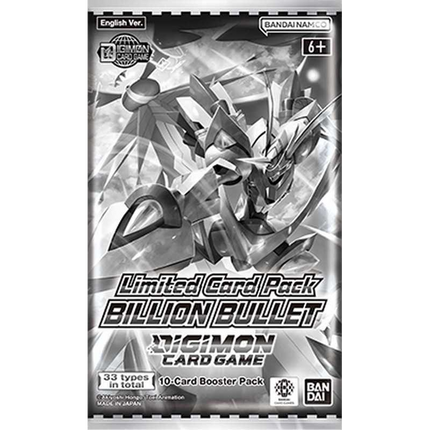 Digimon Card Game - Special Limited Set - Billion Bullet (LM06) - Booster Box (6x Packs)