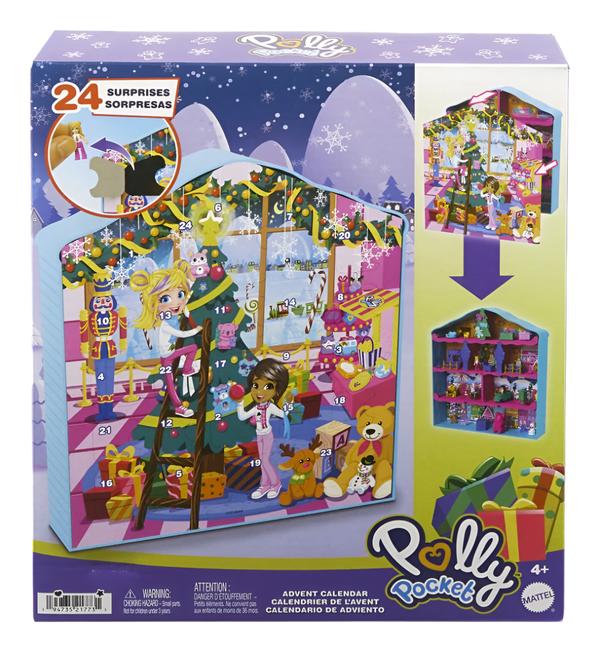Mattel Polly Pocket Advent Calendar The Card Vault