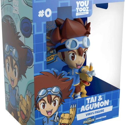 Youtooz - Digimon - Tai and Agumon Vinyl Figure #0
