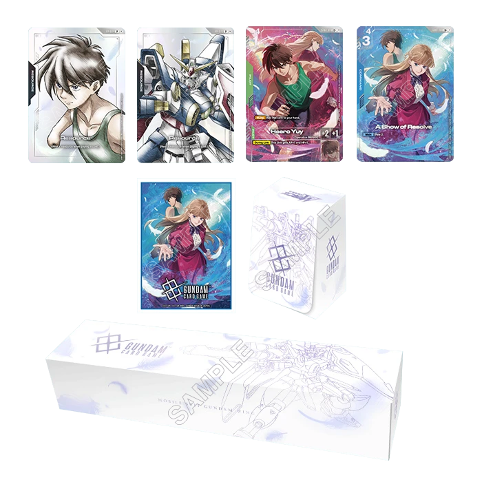 gundam wing booster box Gundam Card Game - Premium Goods Set