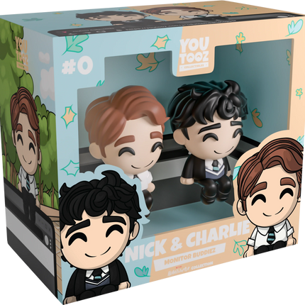 Youtooz - Heartstopper - Nick & Charlie Monitor Buddiez Vinyl Figures #0