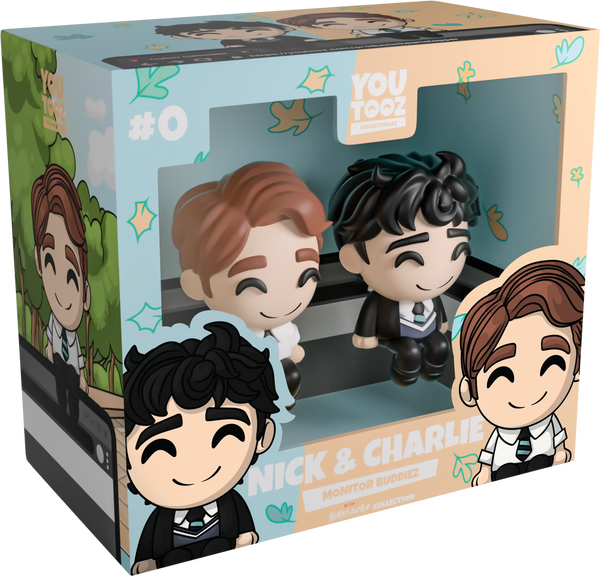 You Tooz Heartstopper Vinyl - Statuetta Nick And Charlie, 11 cm