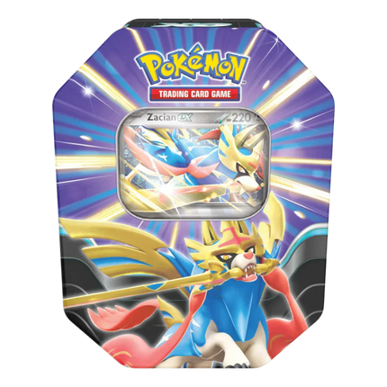 Pokemon TCG - Scarlet & Violet - Slashing Legends Tin - Zacian ex