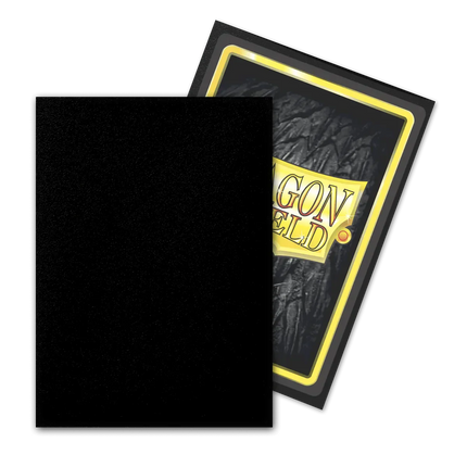 Dragon Shield - Outer Sleeves - Standard Size - 100pk - Black (Matte)